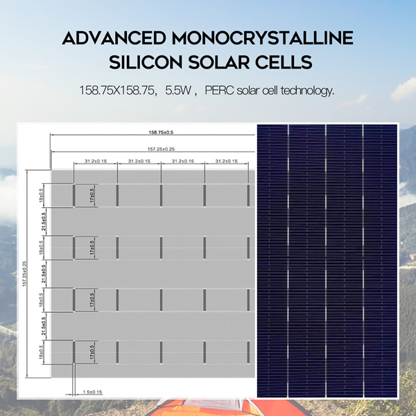 150W Solar Panel for Solar Generators Foldable Portable Solar Power Supply