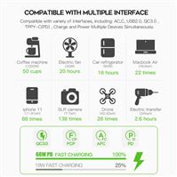 Banque de puissance de générateur solaire de centrale électrique portable 1000W