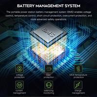 Banque de puissance de générateur solaire de centrale électrique portable 1000W